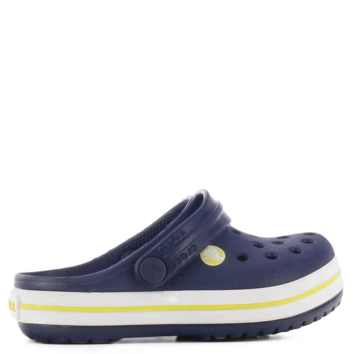 Zueco de Niños Crocs Crocband Clog Crocs - Azul Marino - Amarillo Limón 