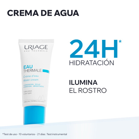 Crema Hidratante Facial Uriage Eau Thermale Crème d'Eau con Ácido Hialurónico 40ml Crema Hidratante Facial Uriage Eau Thermale Crème d'Eau con Ácido Hialurónico 40ml