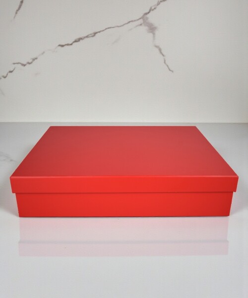 Caja Rigida 35,5 x 45 x 10 ROJO