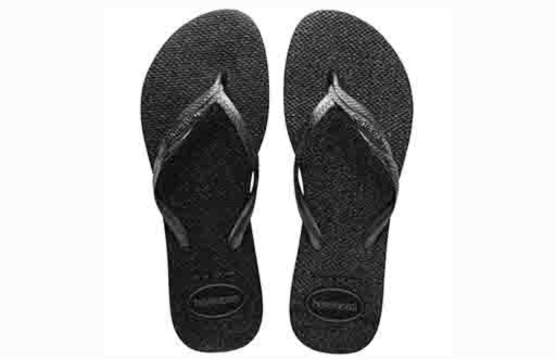 Sandalias de Mujer Havaianas Fantasia Gloss - Negro - Gris 