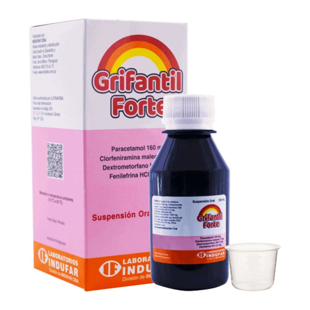 GRIFANTIL FORTE JBE FR. X 120 ML.