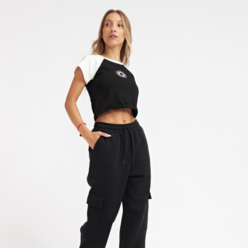 Babucha Dama Cargo N+ Negro