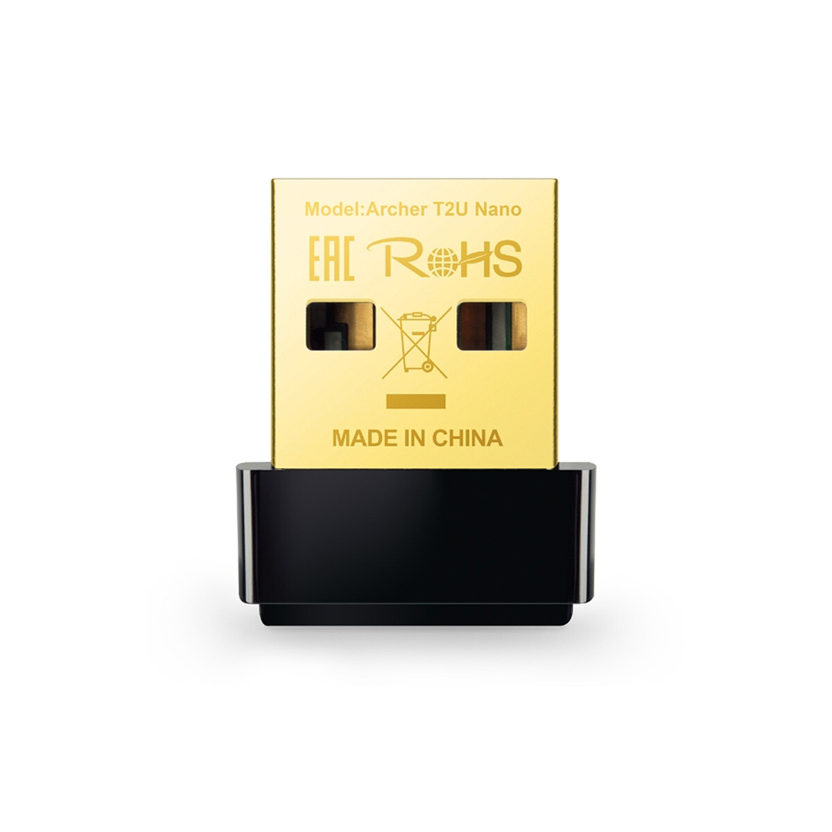 Adaptador inalámbrico Wi-Fi TP-LINK Archer T2U Nano - USB - AC600 