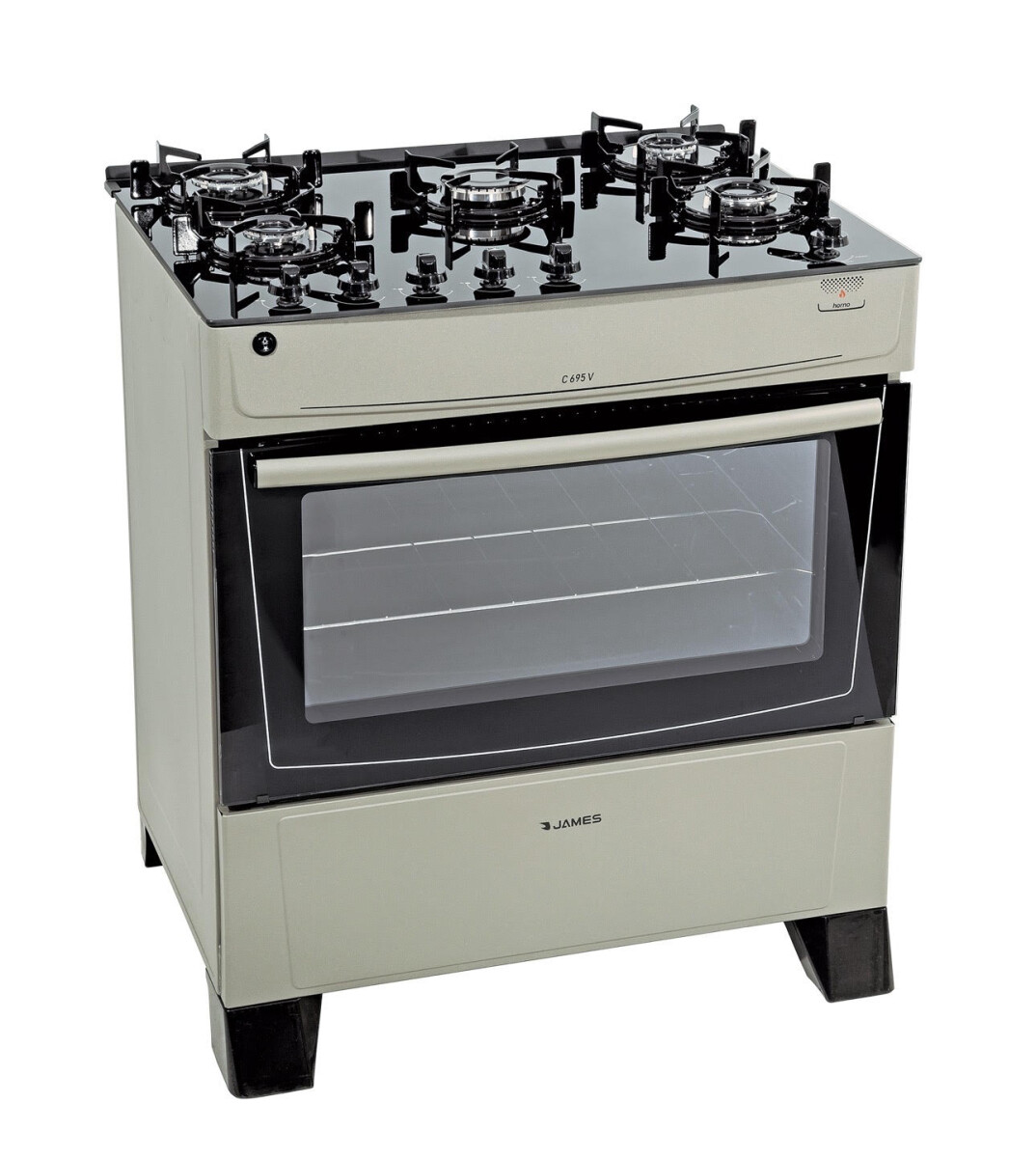 COCINA JAMES MOD. C 695 V TITANIUM 