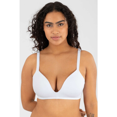 Soutien triangulo prefromado copa c calatea Blanco