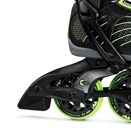 Patín Rollers Fila Nº1 Europa Profesional Exclusivos Verde