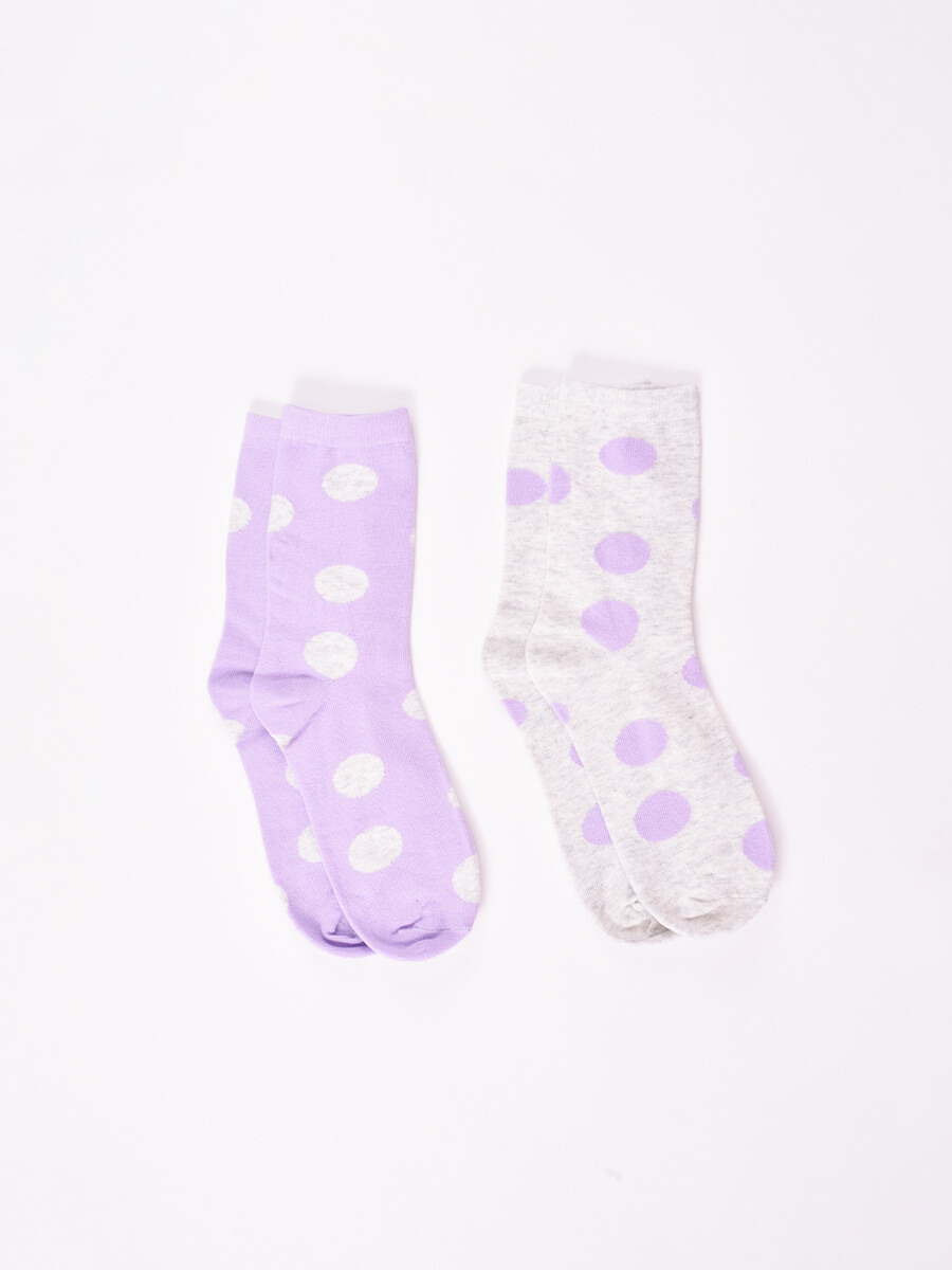 MEDIAS PACK X2 - ESTAMPADO 3 