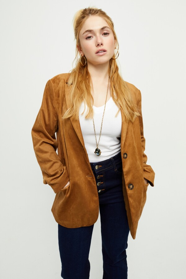 COLLAR LARGO CON CRISTAL FACETADO GRIS DE ALEACIÓN DE METALES BAÑADO EN ORO 18K Colgante