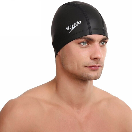 Gorra Natación Speedo Pace Profesional Piscina Adulto Negro