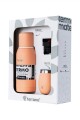 KIT V1 TERMO CLASICO 750ML SIN MANIJA TERRANO KIT V1 MATE + TERMO CLASICO 750ML SALMON