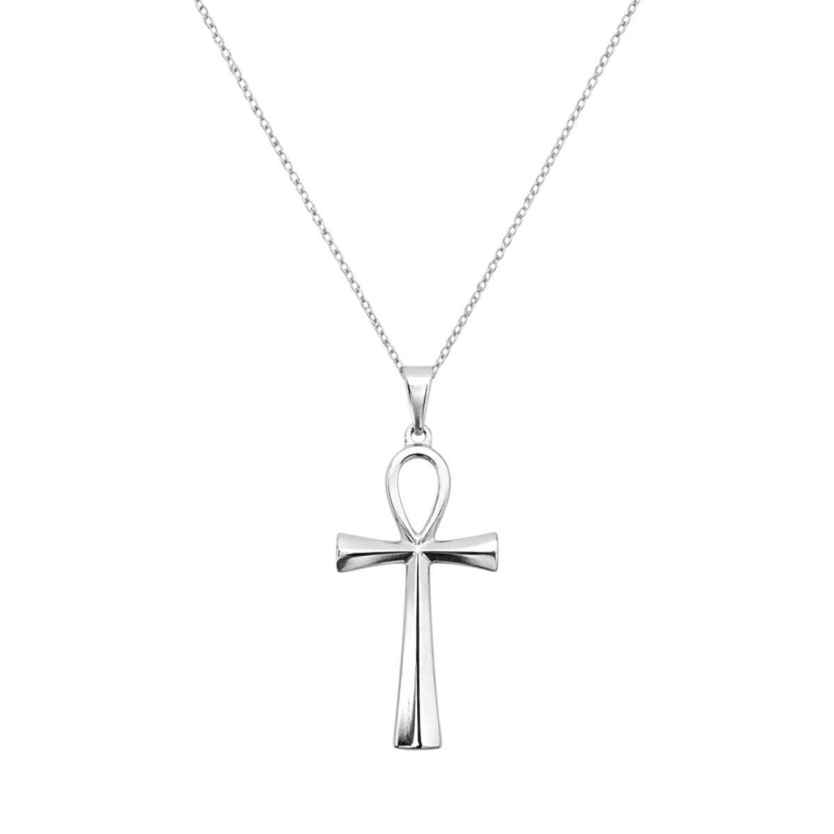 Dije Cruz Egipcia - Plata 925 - sin piedra - CP4702 - sinpiedra 