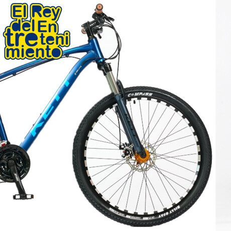 Bicicleta Montaña Rod 29 Freno Disco 27 Cambios Azul