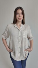 Camisa Singapur Beige