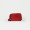 Mini bag New Penny en efecto cuero Rojo