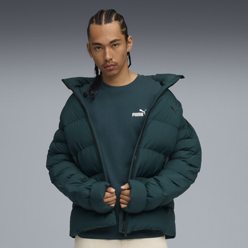 Remera Puma Graphic de Hombre - 688042 75 Verde Oscuro