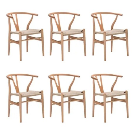 Promo 6 Sillas Wishbone Promo 6 Sillas Wishbone