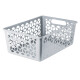 Cesto organizador G 15L GRIS
