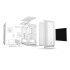 Gabinete Be Quiet! Dark Base Pro 701 Blanco GABINETE BE QUIET! DARK BASE PRO 701 BLA