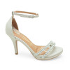 Zapatos Vizzano Taco Alto de Mujer - 6210.1044-29059 Gris-cristal