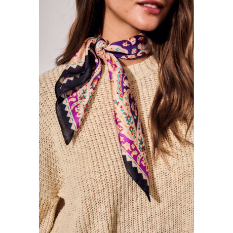 Bandana Floral Violeta