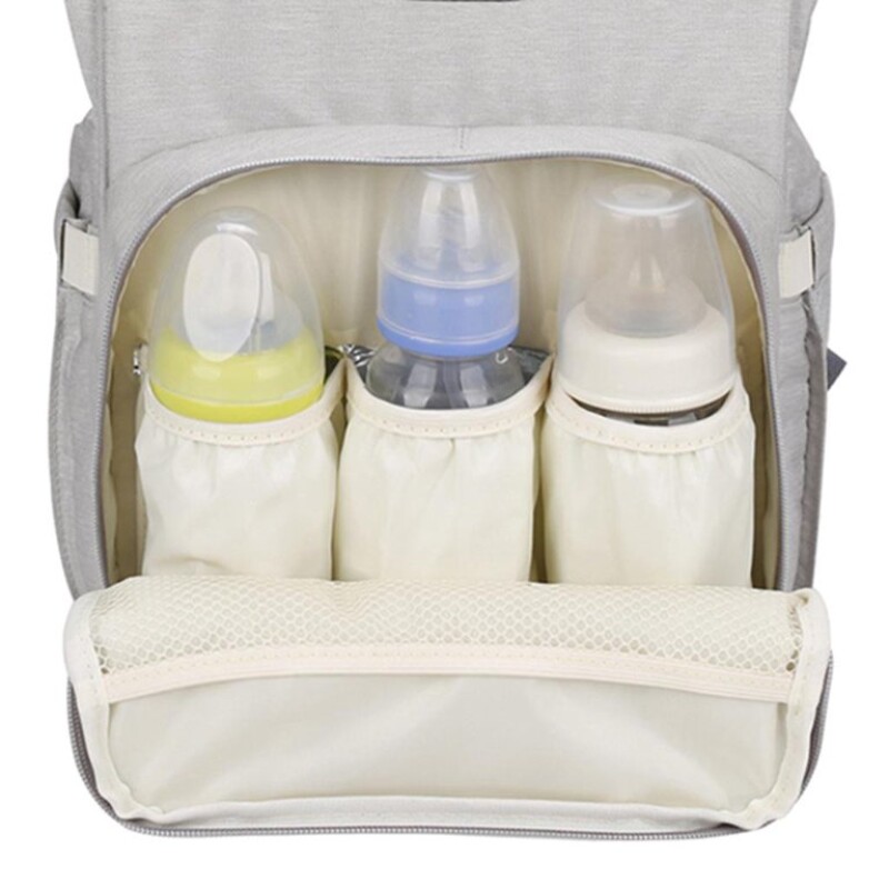 Mochila maternal Bebesit - Gris Mochila maternal Bebesit - Gris