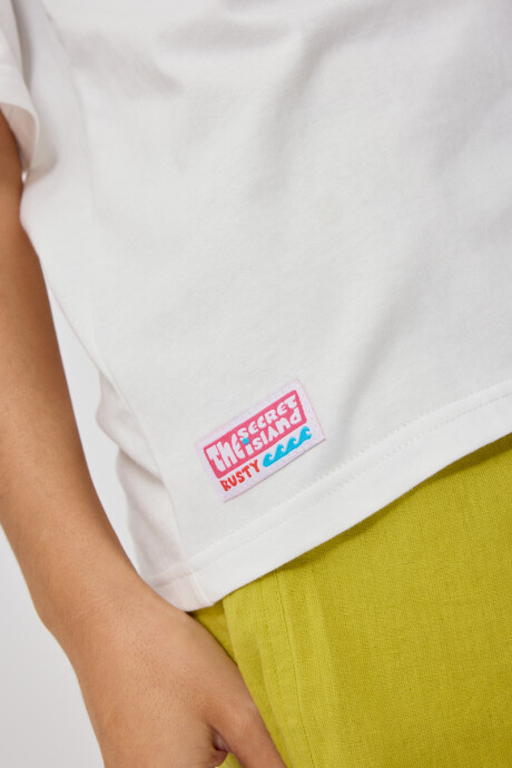 T-SHIRT NESSA RUSTY Blanco