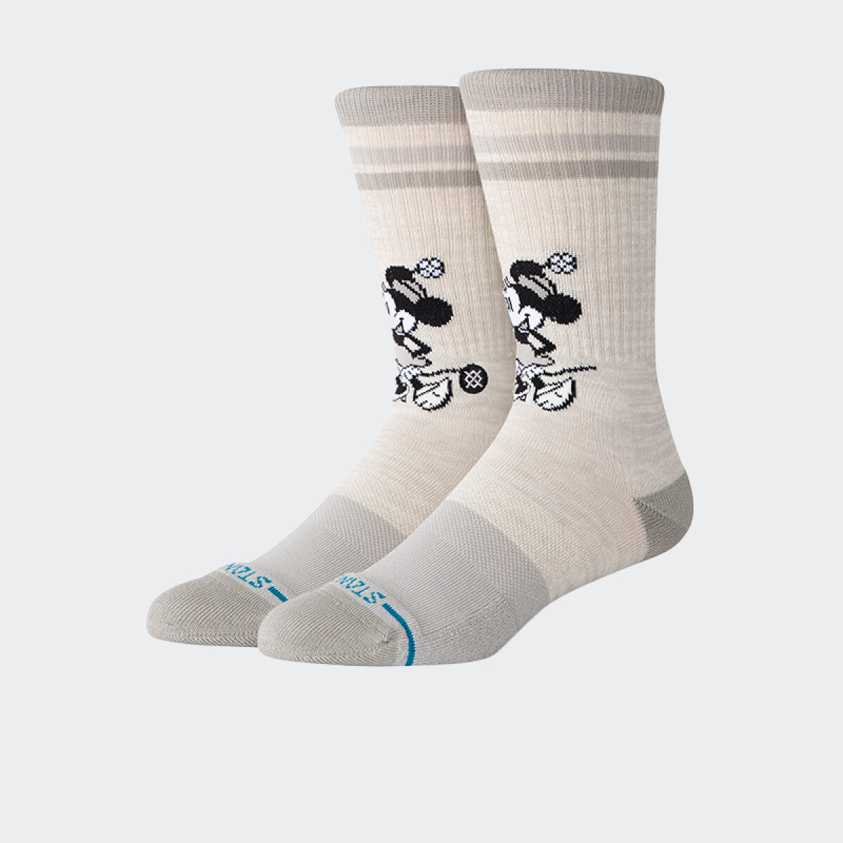 Medias Stance Vintage Minnie Crew - Beige 