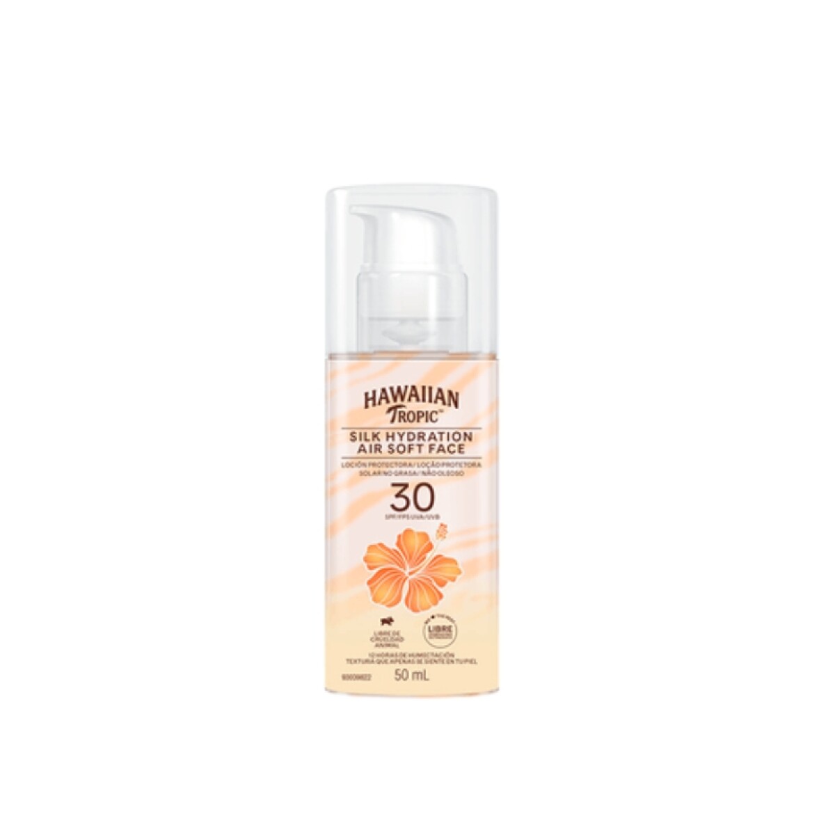 Protector Solar Hawaiian Tropic - Silk Hydration air soft face FPS30 