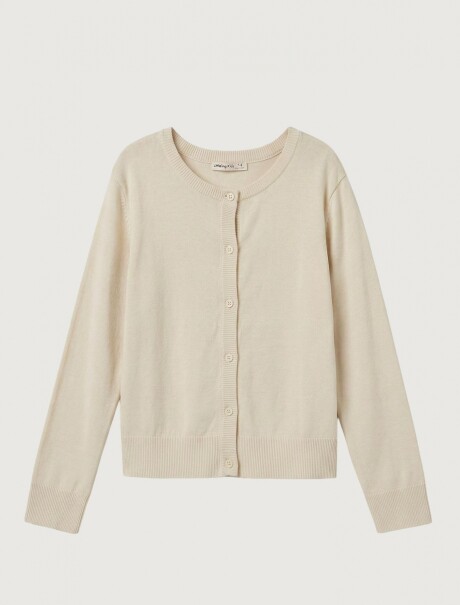 CÁRDIGAN DE PUNTO BEIGE
