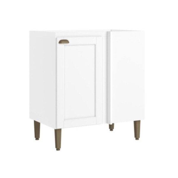 BAJO MESADA ESQUINERO 94 X 89 - 1 PUERTA CON TAPA - CLASSY BLANCO BAJO MESADA ESQUINERO 94 X 89 - 1 PUERTA CON TAPA - CLASSY BLANCO