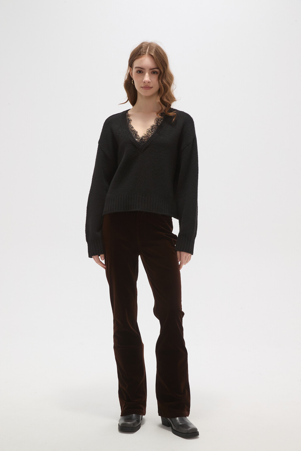 Sweater Prettie Negro