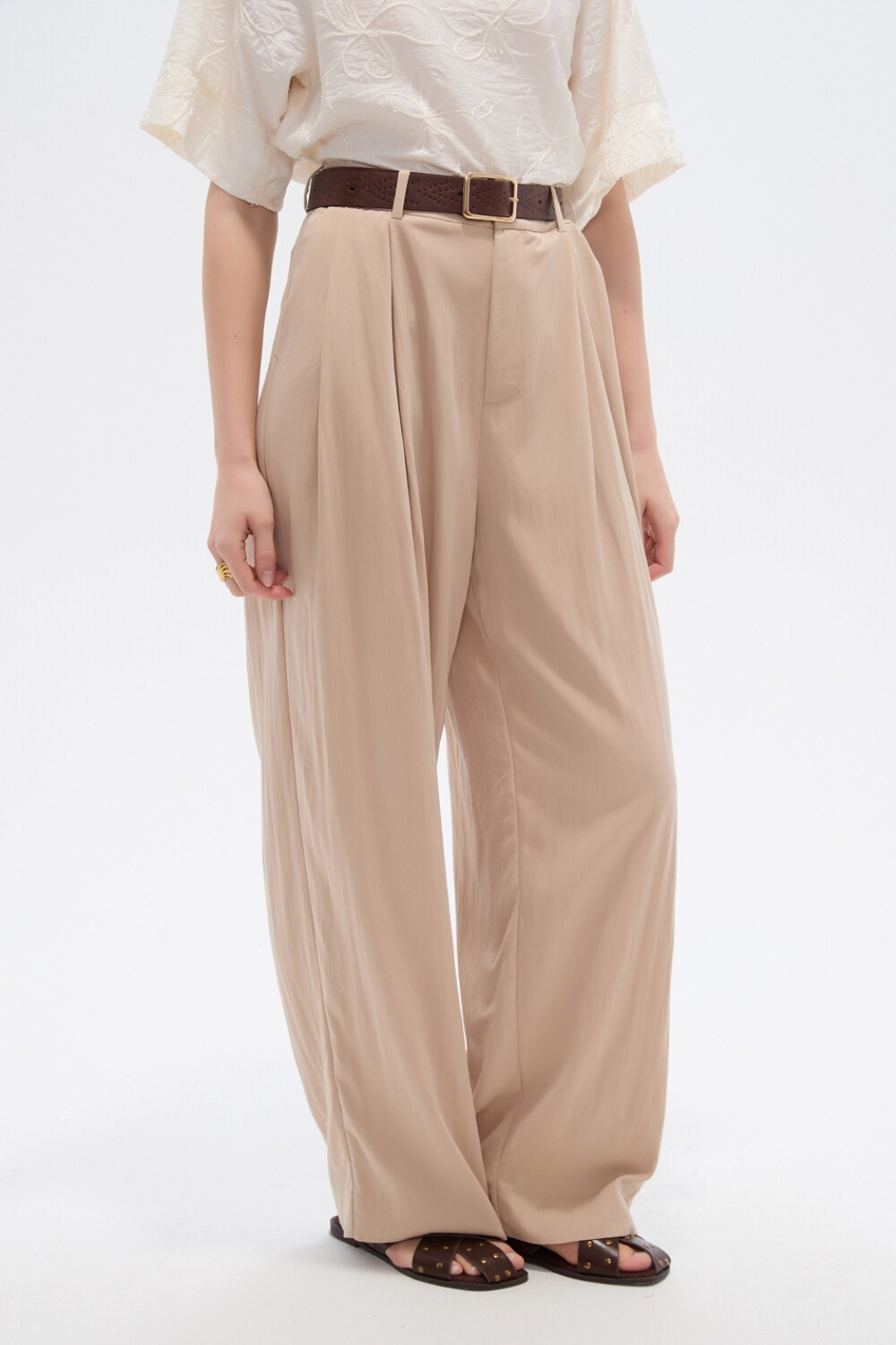 Pantalon Aeral Beige