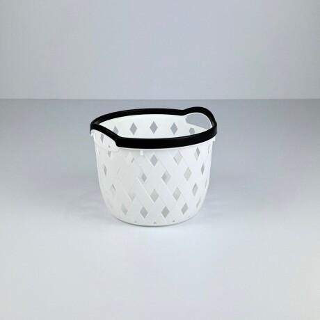 Canasto Organizador Multiuso Circular P–Blanco Canasto Organizador Multiuso Circular P–Blanco