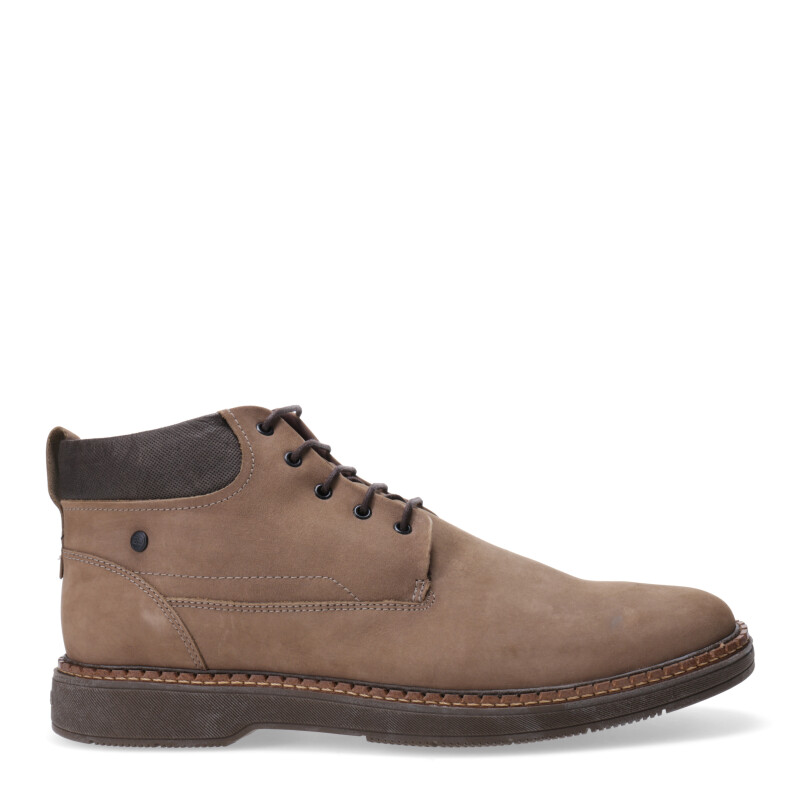 Bota de Hombre Democrata LOCK acordonada Taupe