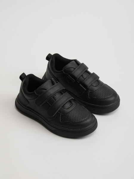 Zapatilla Velcro Negro