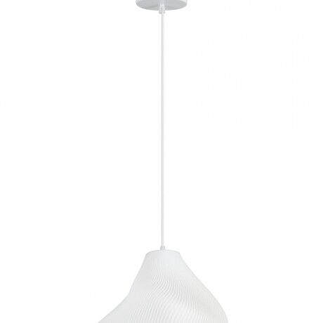 Colgante Líneas Ondulantes Color Blanco 30cm Colgante Líneas Ondulantes Color Blanco 30cm