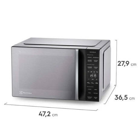 MICROONDAS DIGITAL ELECTROLUX 25-LITROS EMDY25S5MXM