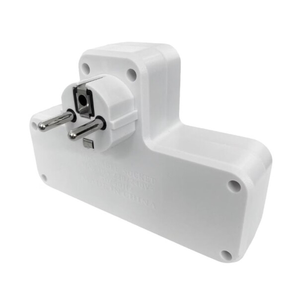 ENCHUFE 2 TOMA SCHUKO + CARGADOR USB Y USBC - CON LUZ TACTIL ENCHUFE 2 TOMA SCHUKO + CARGADOR USB Y USBC - CON LUZ TACTIL