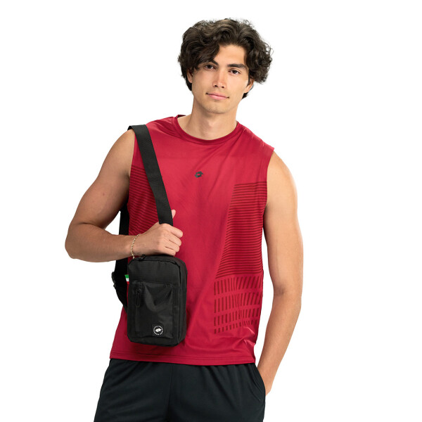 Lotto Remera Sin Manga de Hombre YUL - Borgoña Borgoña