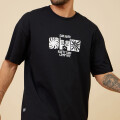 T-SHIRT LUGO RUSTY Negro