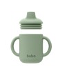 Vaso entrenamiento 100% silicona - buba verde