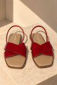 Sandalia bali Rojo charol