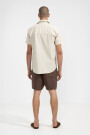 PREMIUM LINEN SHORTS Moccha