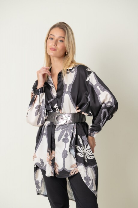 CAMISA OPALO Negro