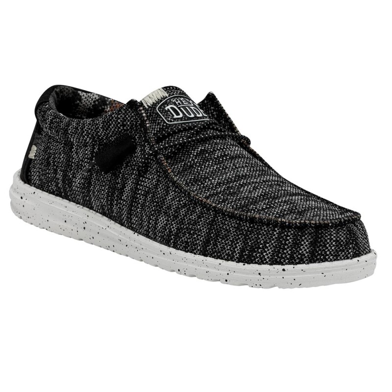 Wally Sox Stitch - Hombre Black White