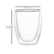 Set x2 Vasos doble pared 350ml borosilicato Varenna TRANSPARENTE
