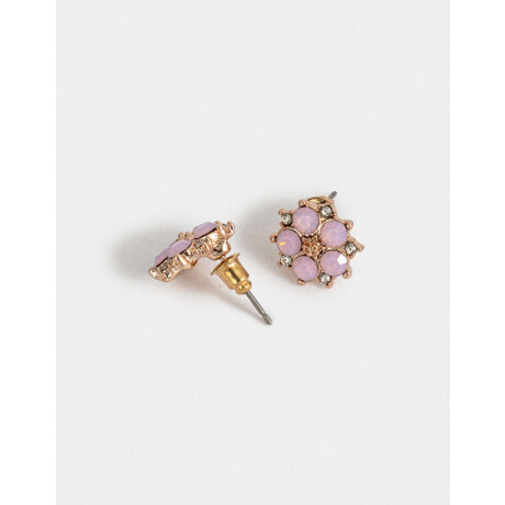 Aros Pasantes Bañado En Oro Dorado Oro Rosa