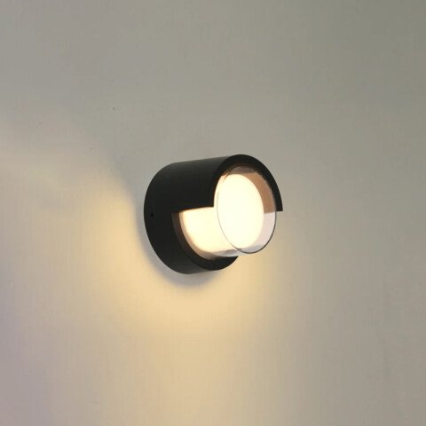Lámpara de pared LED redonda IP65 12W neutra Ø165 IX4542