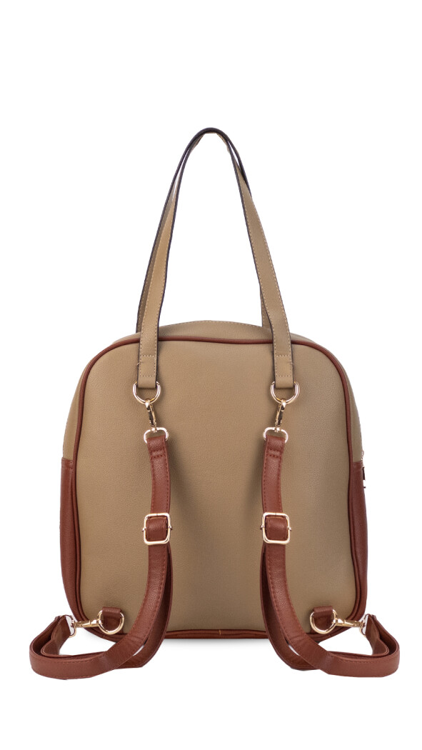 MOCHILA CLARA TOPO C/BORDEAUX