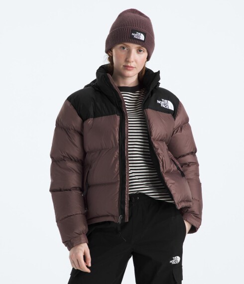 Campera de Pluma 1996 Nuptse mujer Tawny Quartz/tnf Black